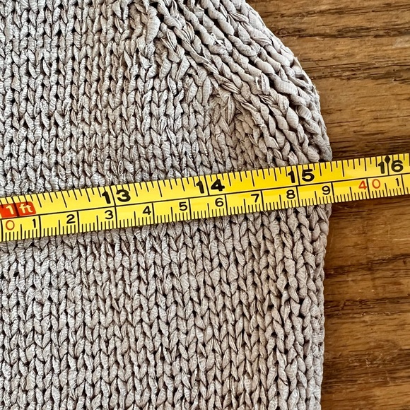 DKNY Metallic Gold Sleeveless Top, Medium - Picture 13 of 16